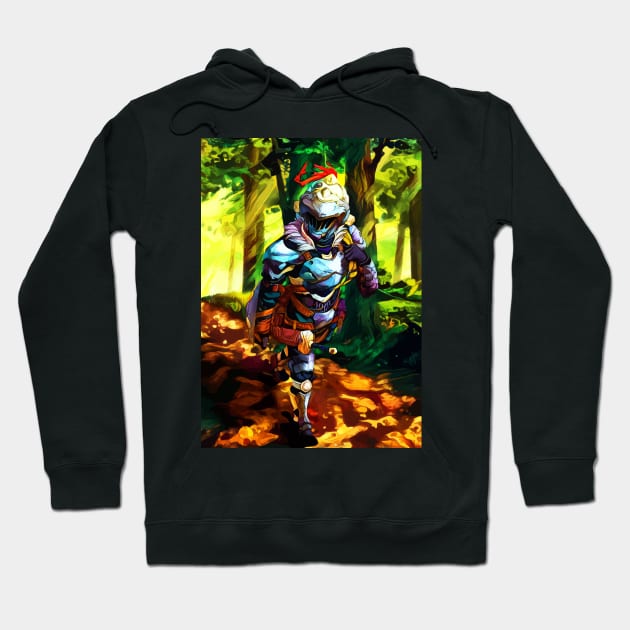 forest walk Hoodie by hustlart